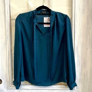 Timeless Lg Blue Blouse
